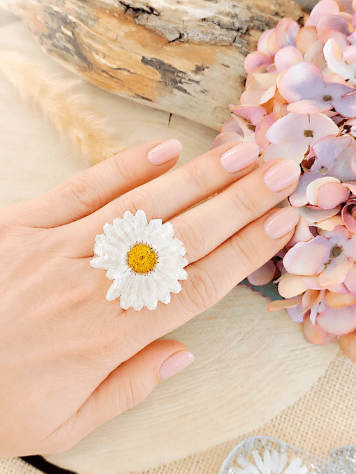 Bague marguerite 
