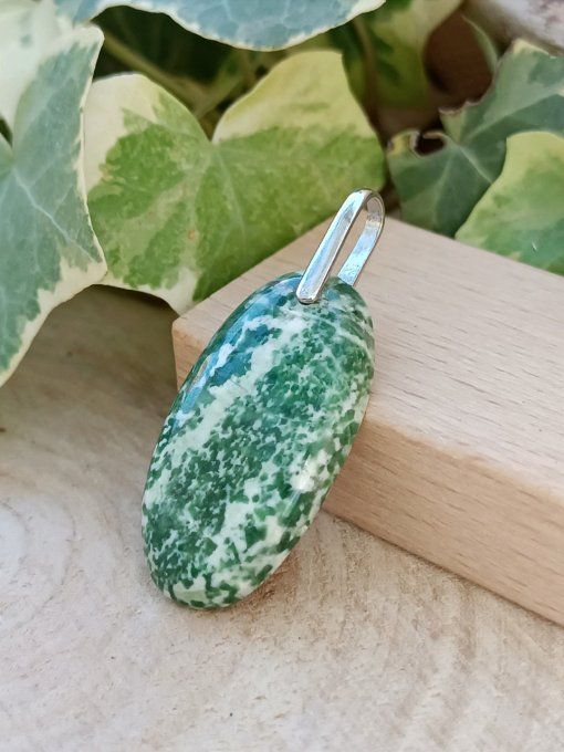 Jaspe vert de Malaisie 