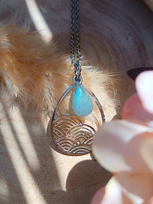 Goutte de labradorite