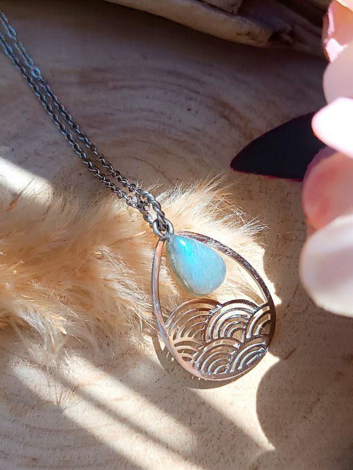 Goutte de labradorite