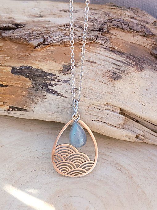 Goutte de labradorite