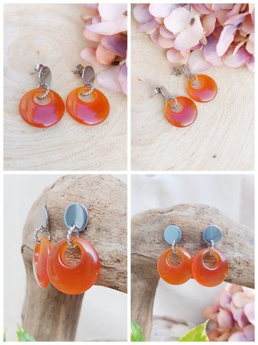 Les cornalines - agate rouge