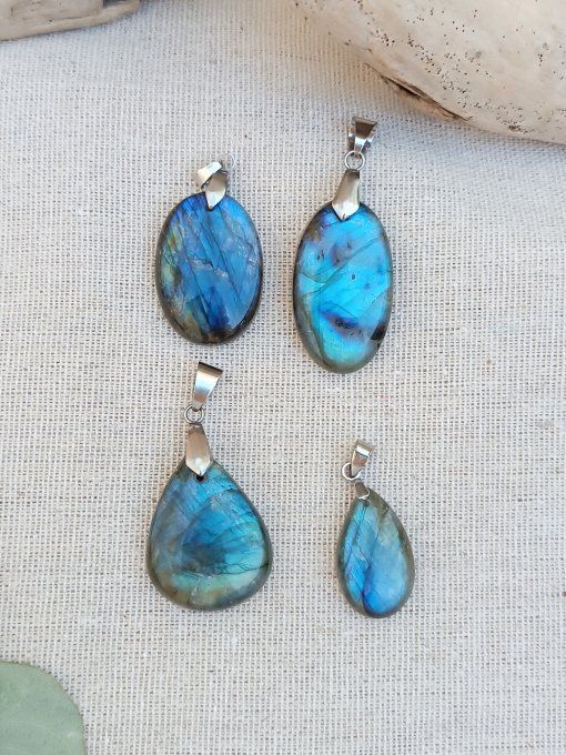 Labradorites bleues 