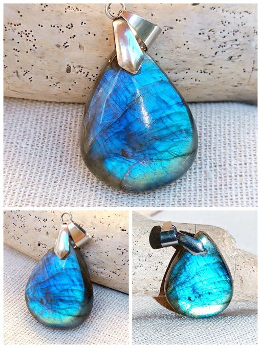Labradorites bleues 