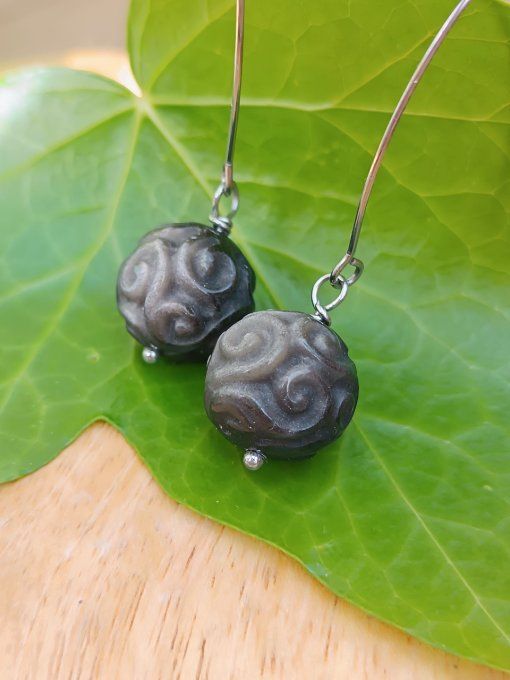 Obsidienne argentée 