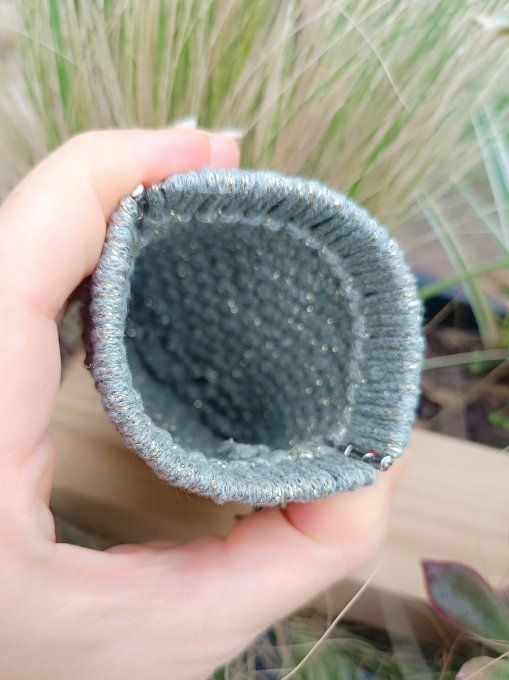 Porte-monnaie cigale dorée