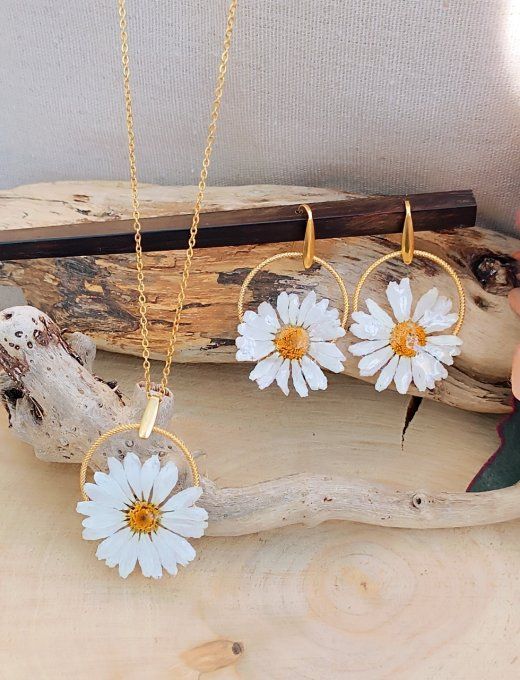 Parure Marguerites